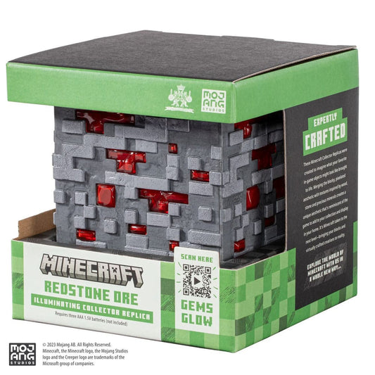 Minecraft-Nachbildung - Leuchtendes Redstone-Erz