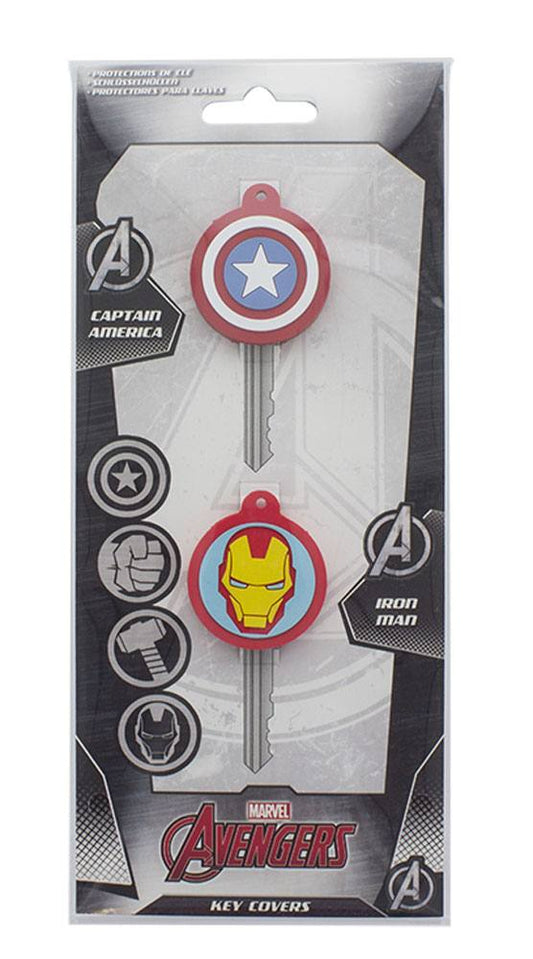 Cache clés Iron Man et Captain America – visuel produit