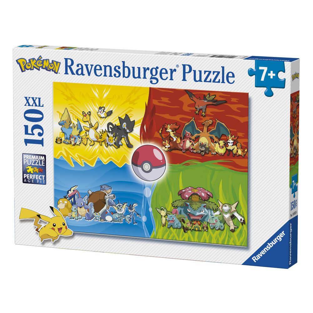 Pokémon-Puzzle – Typen – 150 Teile