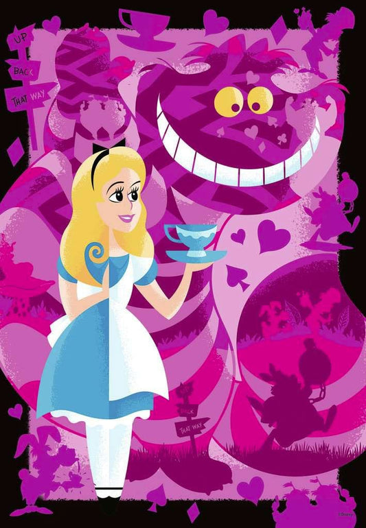 Alice im Wunderland Puzzle - 300 Teile