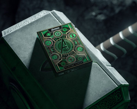 avengers green edition playing cards theory11