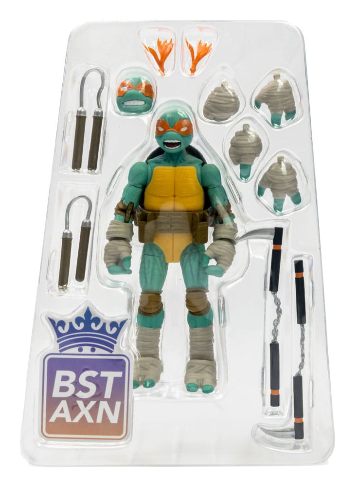 Figurine BST AXN Michelangelo IDW Comics 13 cm - Tortues Ninja