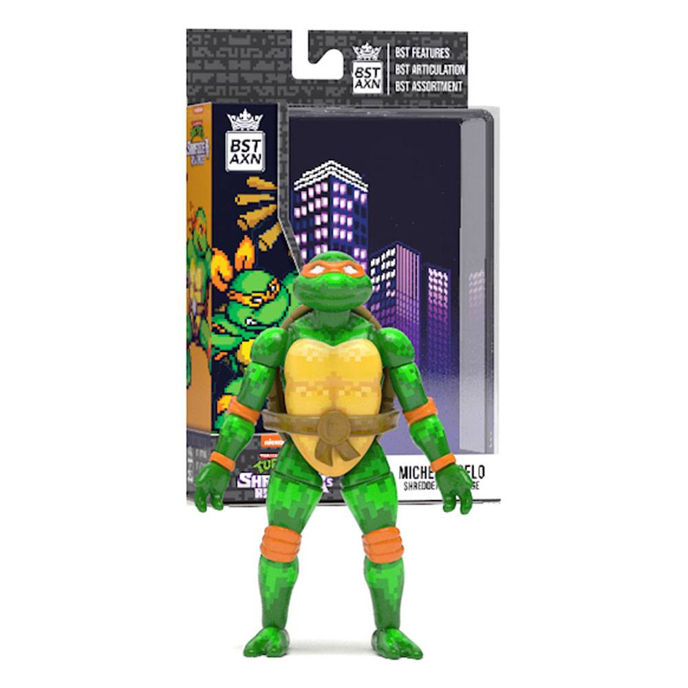 Figurine BST AXN Michelangelo Arcade Game 13 cm - Tortues Ninja
