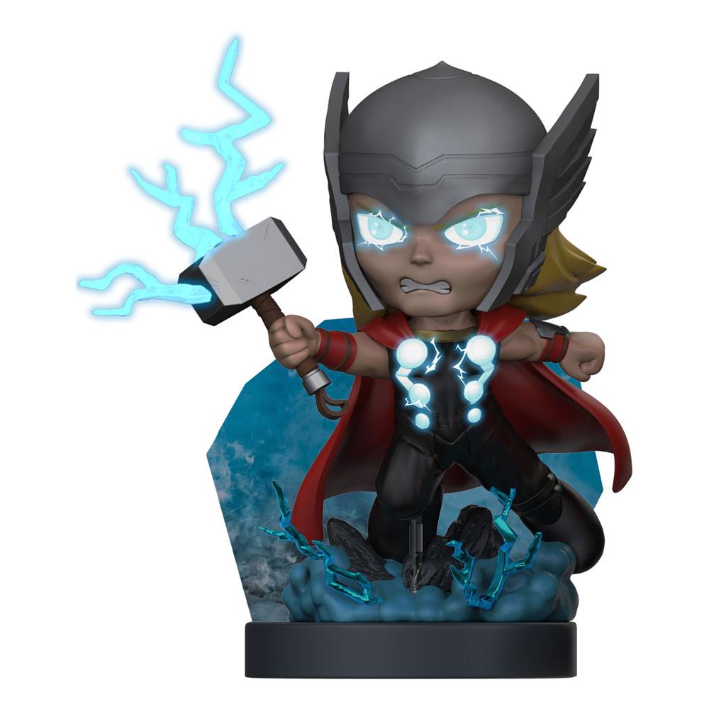 Mini-Diorama Superama Thor God Mode (Schwarzlicht)