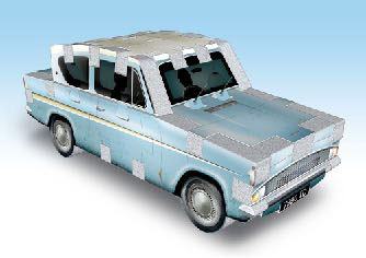 Puzzle 3D Harry Potter Ford Anglia 24 pièces - Wrebbit