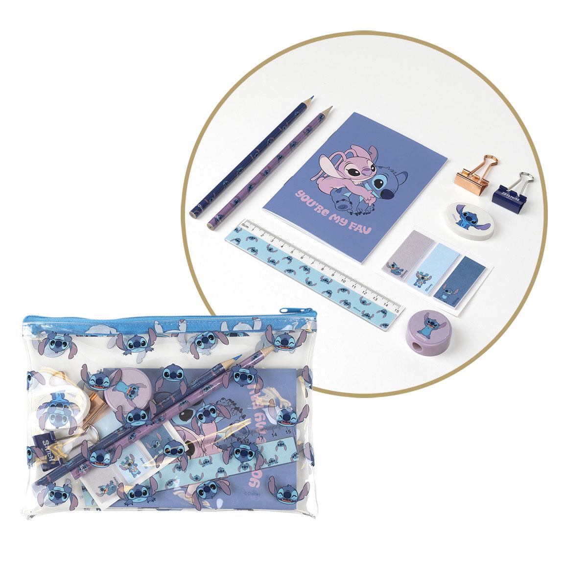 STITCH & ANGEL - You're My Fav - Set papeterie 12 Pc