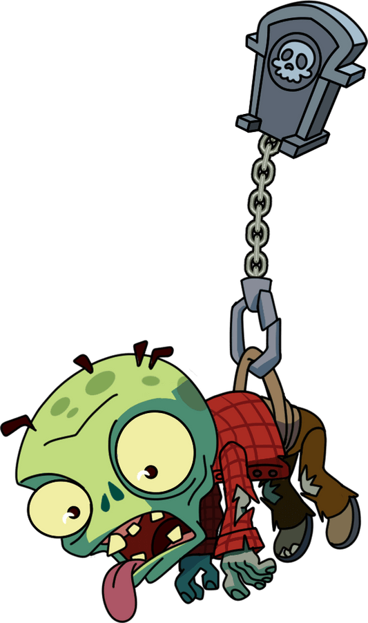 Zombie baumelnder Anstecker
