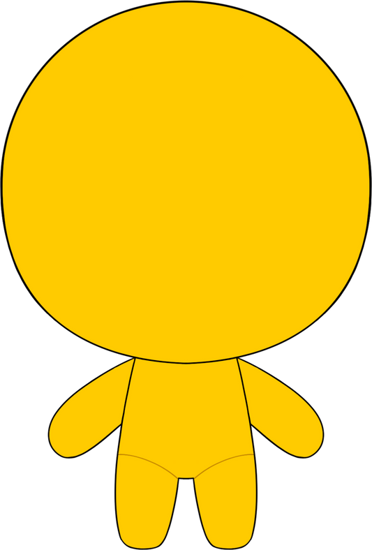 Gelber Schlüsselanhänger