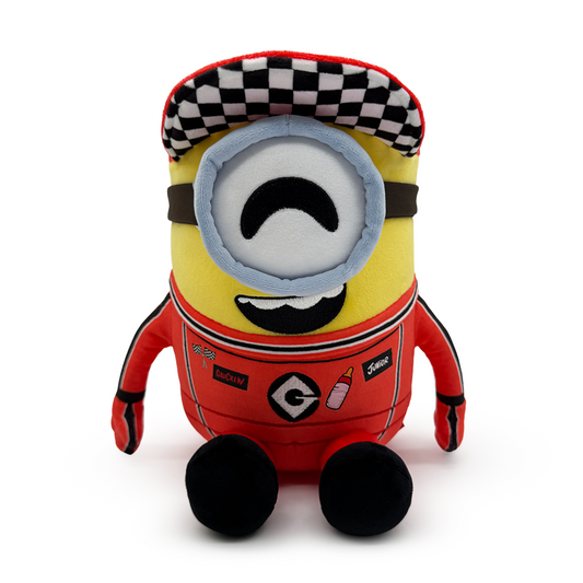 Minion-Plüschtier Rennwagen (23 cm)