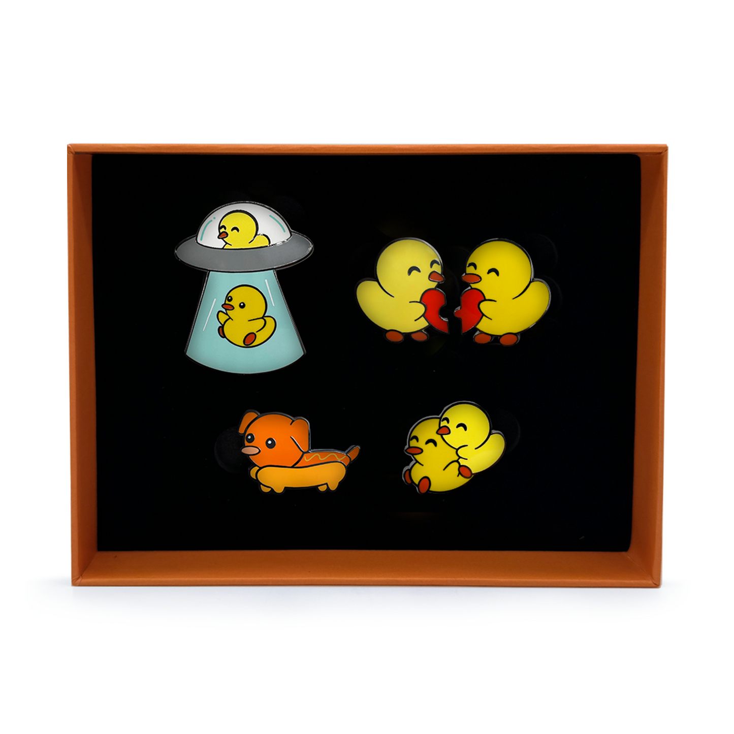 Duckie & Duck Anstecknadel-Set