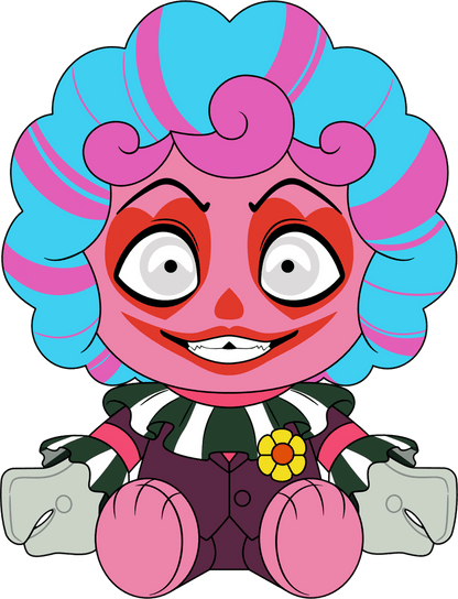Blah Blah der Clown Plüschtier (23 cm)