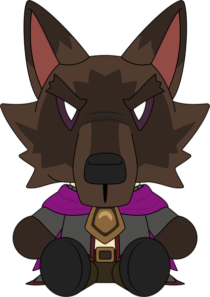 Wolfkin Student Plush (9in)