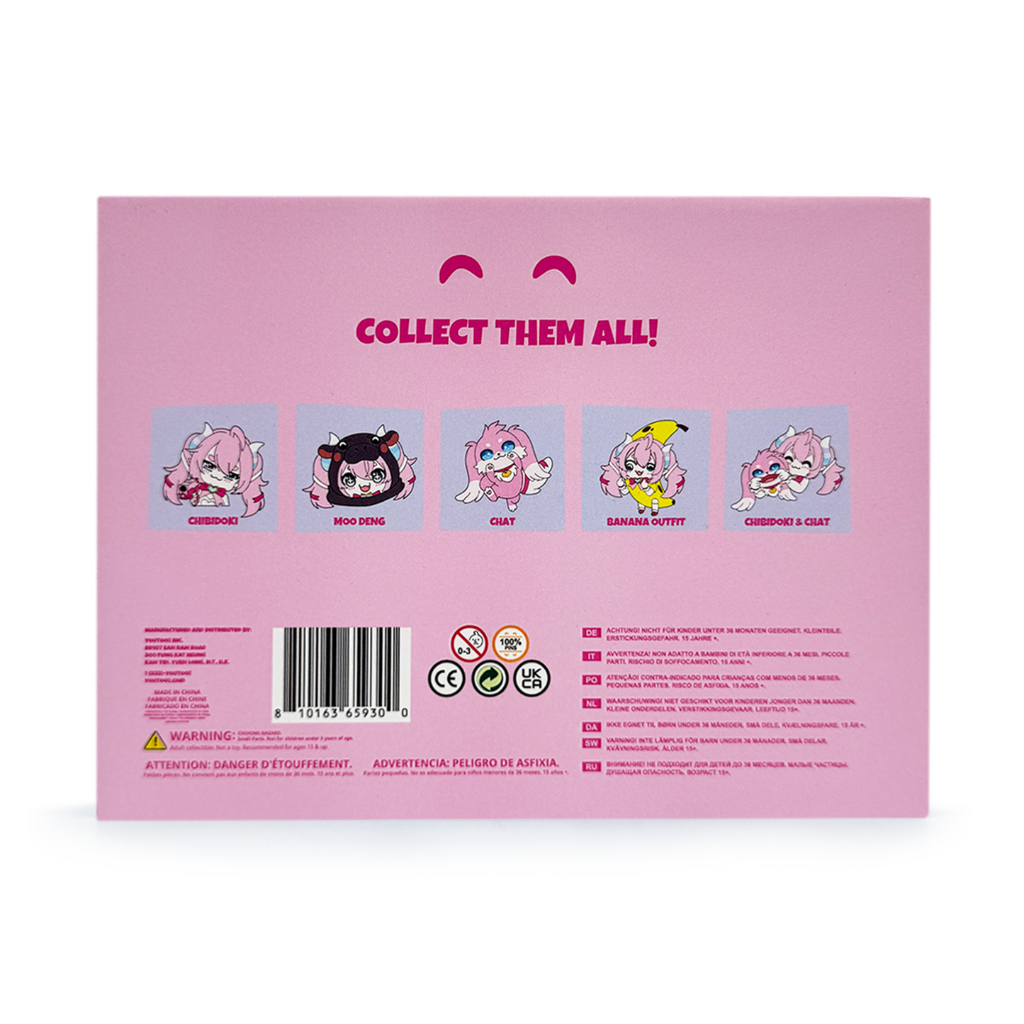 Chibidoki Pin-Set