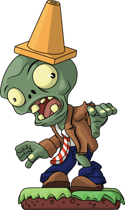 Zombie mit Hütchen