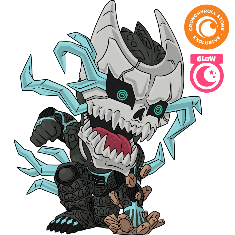 Im Dunkeln leuchtender Kaiju Nr. 8