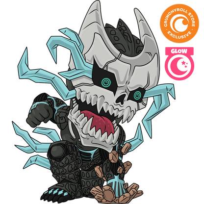 Im Dunkeln leuchtender Kaiju Nr. 8