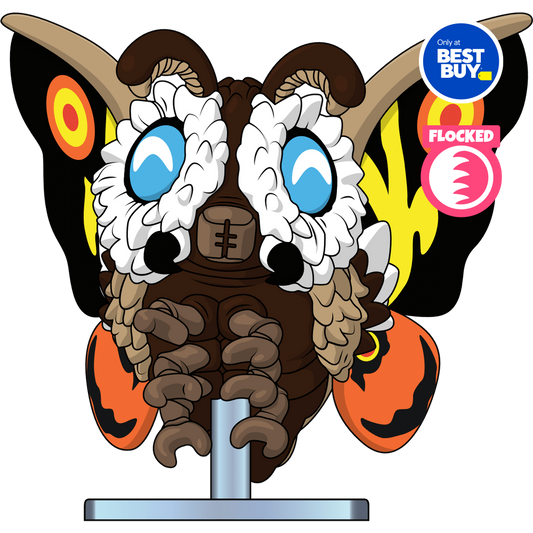 Mothra beflockt