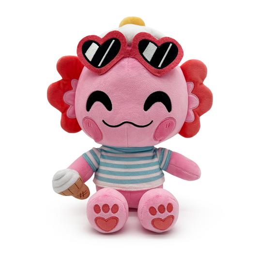 Sommer Axolotl Plüsch (23 cm)