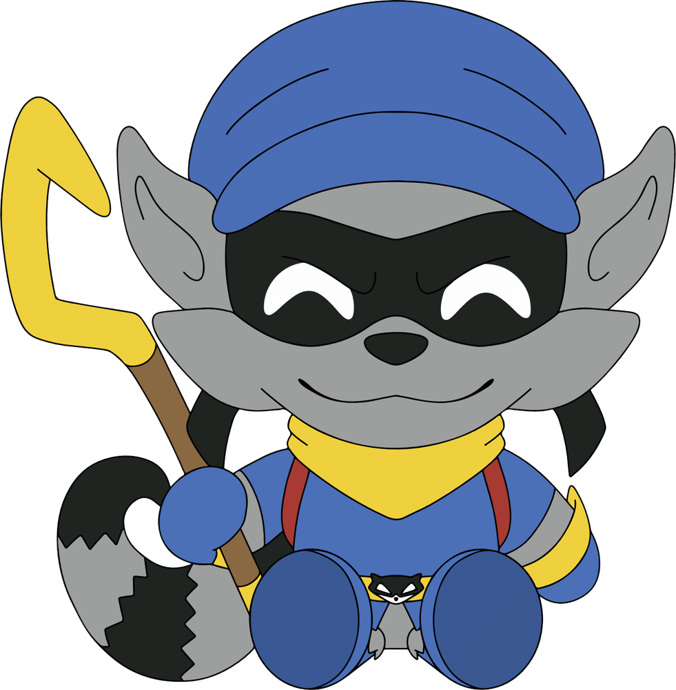 Sly Cooper Plüsch (23 cm)