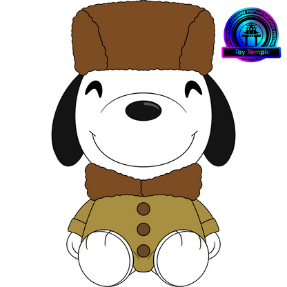 Ushanka Snoopy Plüsch (23 cm)