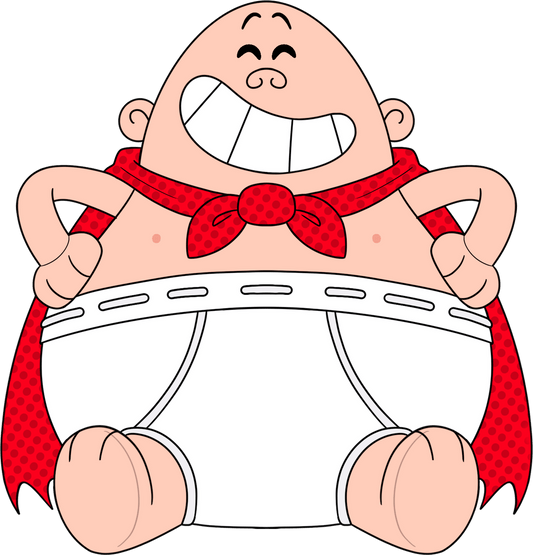 Captain Underpants Plüschtier (23 cm)