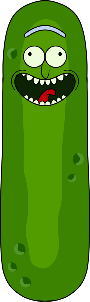 Pickle Rick Plüschtier (23 cm)