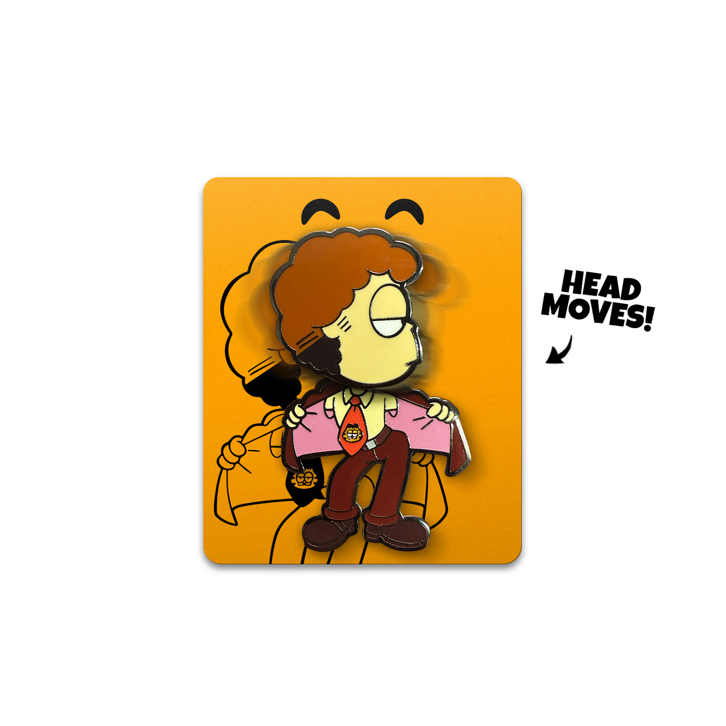 Garfield Disco Fieber Pin