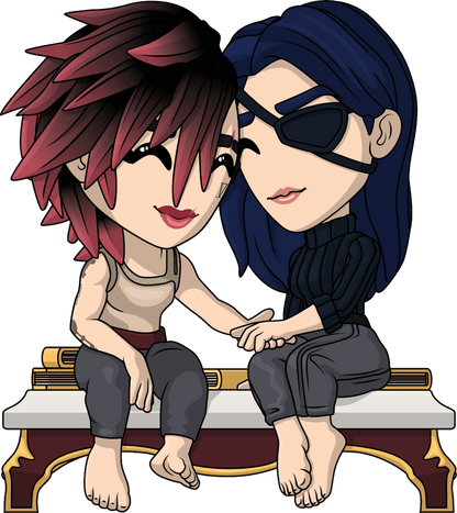 Vi und Caitlyn