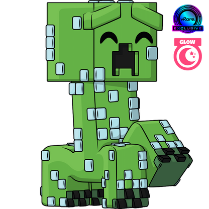 Im Dunkeln leuchtender Creeper