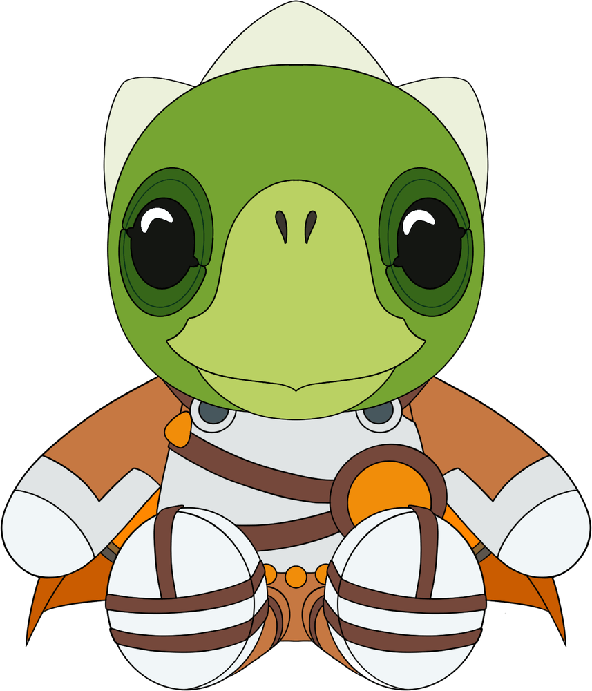 Gek-Plüschtier (23 cm)