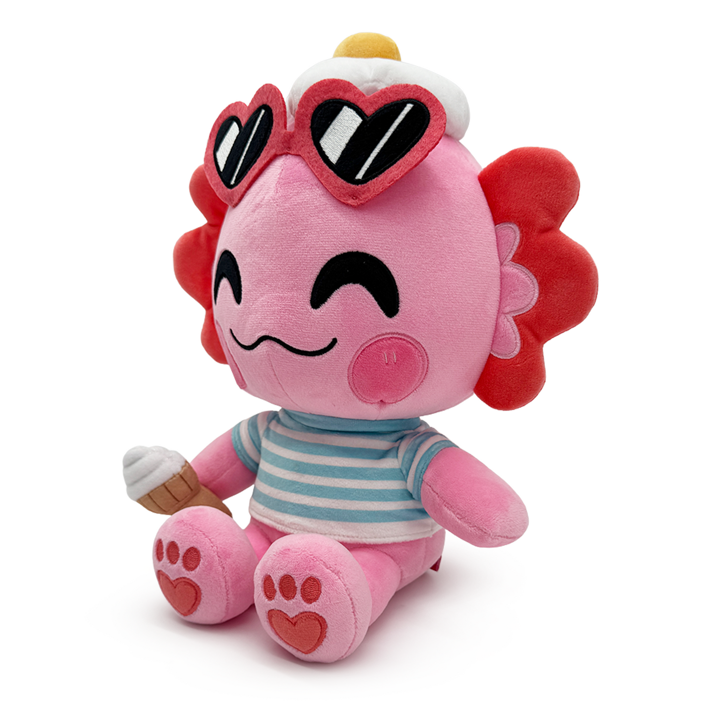 Summer Axolotl Plush (9in)
