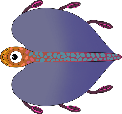 Bladderfish-Plüschtier (23 cm)
