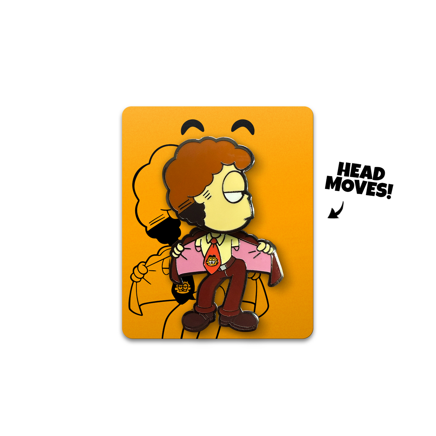 Garfield Disco Fieber Pin
