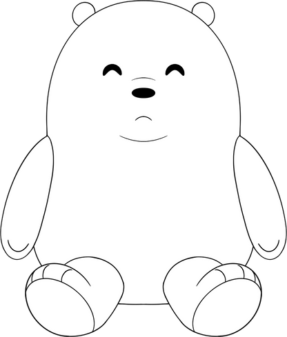 Eisbär Plüschtier (23cm)