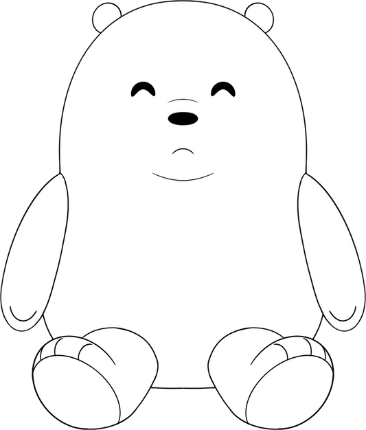 Eisbär Plüschtier (23cm)