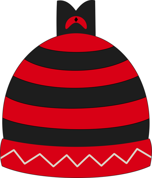 Rote Kronenmütze