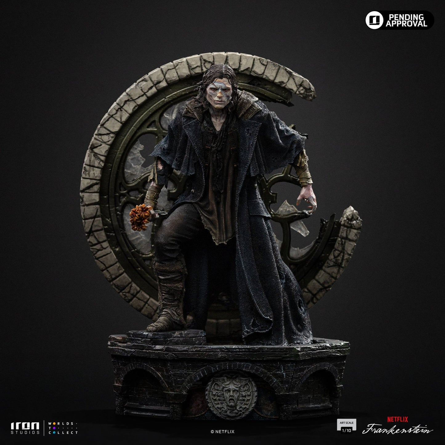 Frankenstein's Monster Statue - Guillermo Del Toro's Frankenstein - Art Scale 1/10