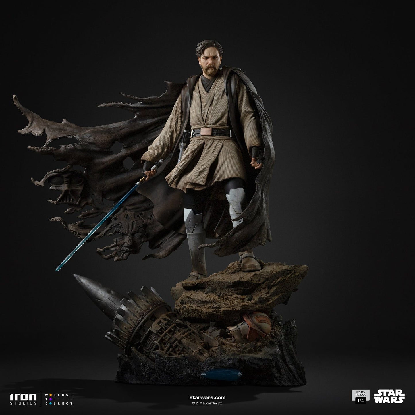 Obi-Wan Statue (Signatures) - Star Wars - Legacy Replica 1/4