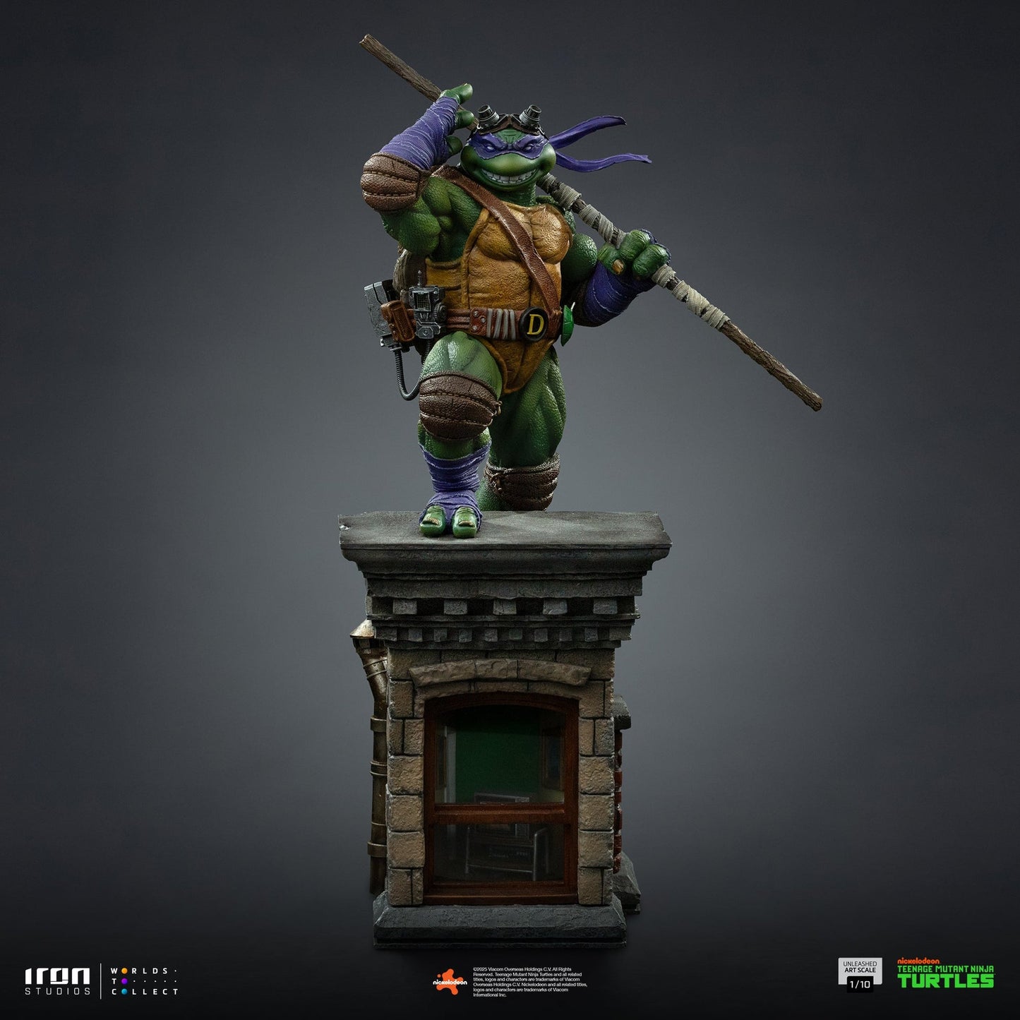 Donatello Unleashed Statue - Teenage Mutant Ninja Turtles - Art Scale 1/10