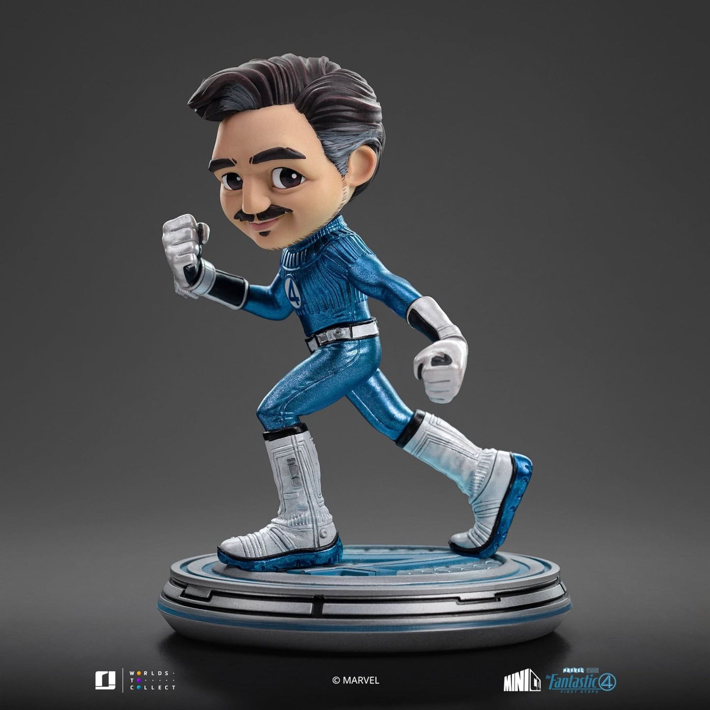Figurine Fantastic Four Pack (Metallic Version) - The Fantastic Four: First Steps - Mini Co.