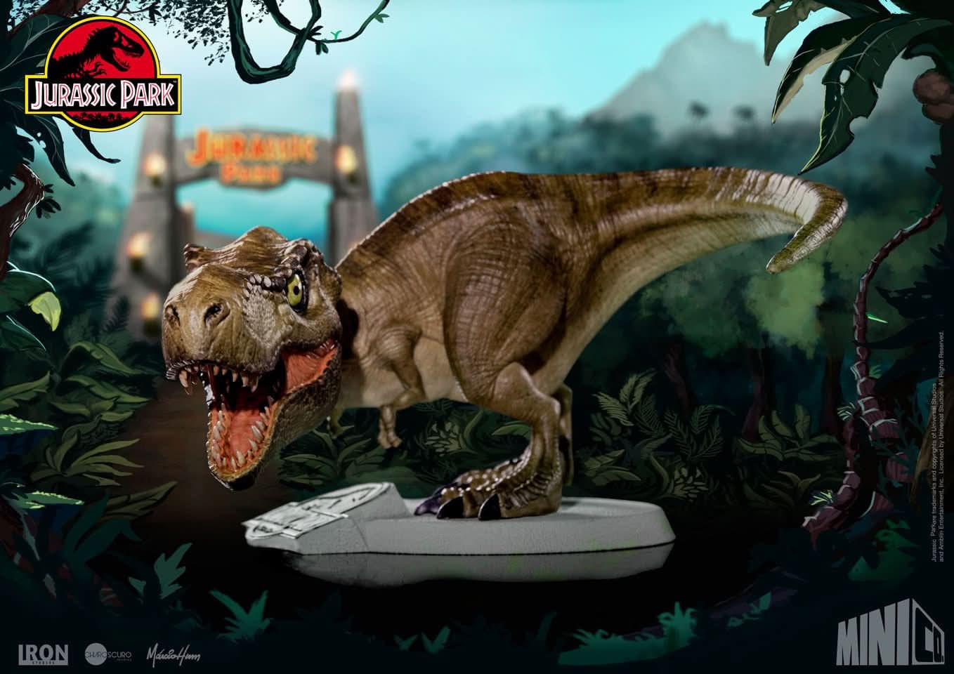 Figur Tyrannosaurus Rex - Jurassic Park - Mini Co.