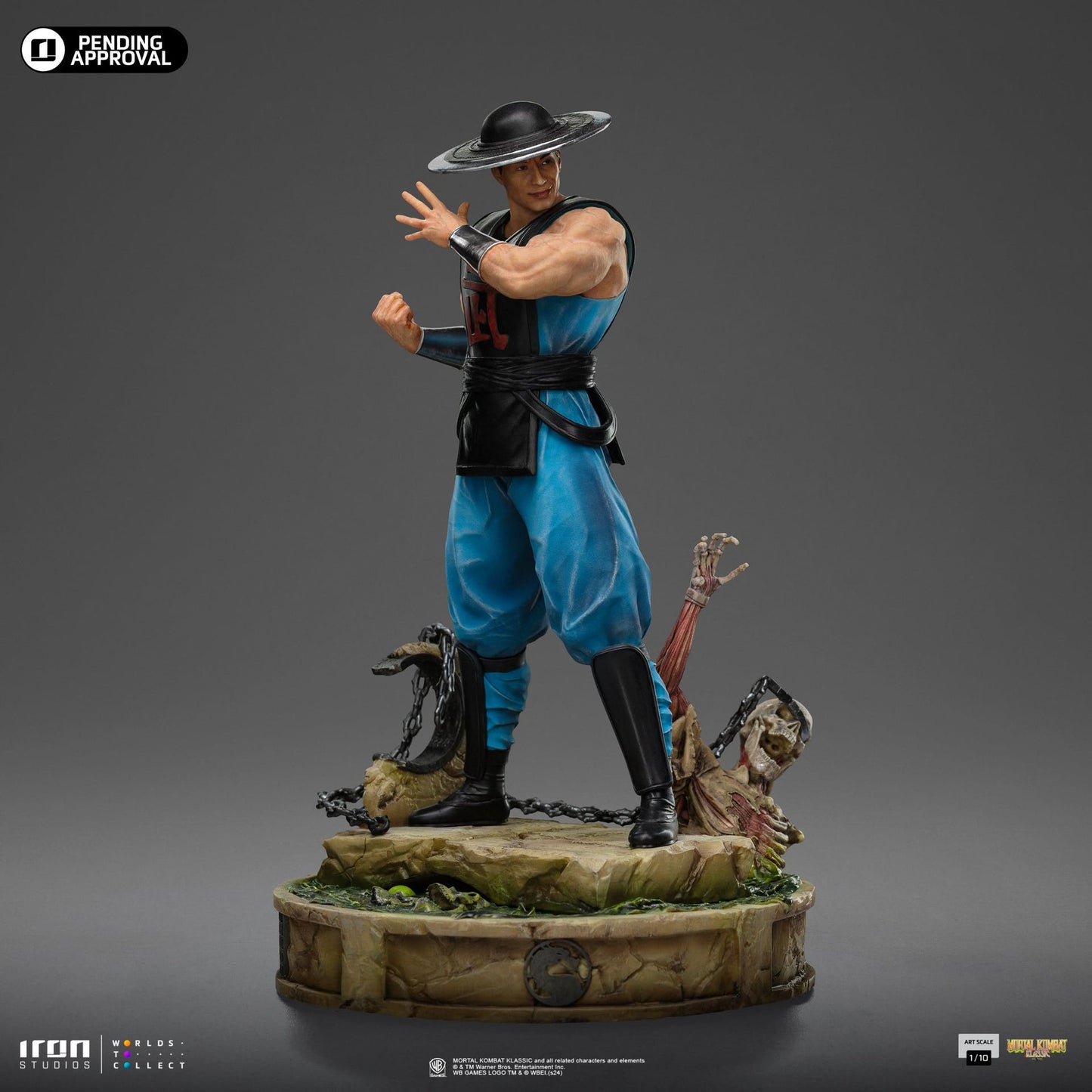 Kung Lao Statue - Mortal Kombat - Art Scale 1/10