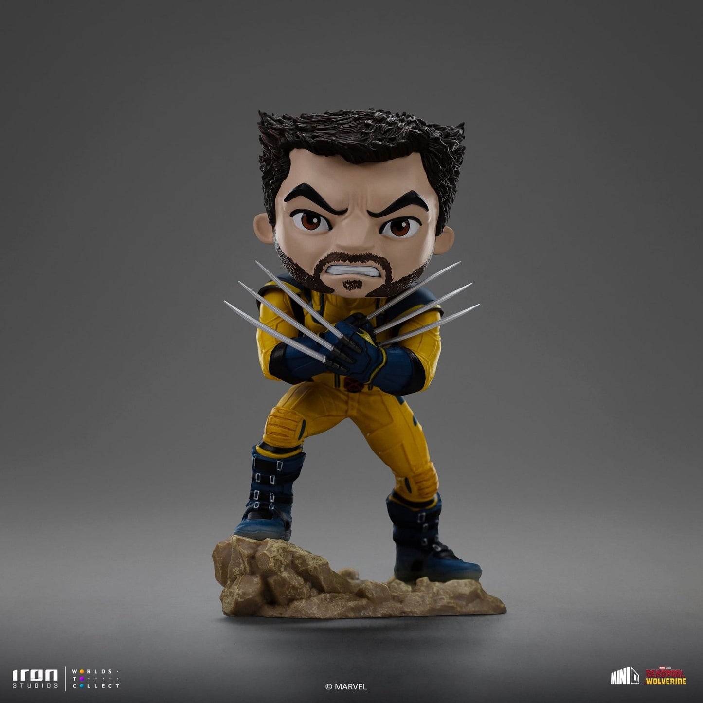 Deadpool, Wolverine and Headpool (Unmasked) Figurine - Deadpool & Wolverine - Mini Co.