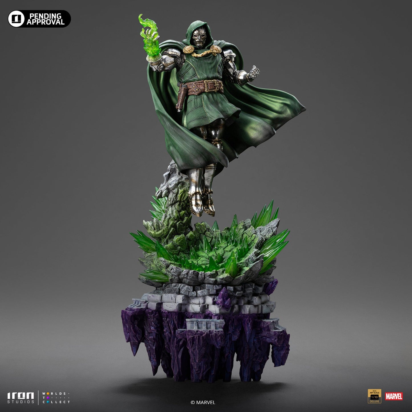Statue Doctor Doom Deluxe - Infinity Gauntlet Diorama - BDS Art Scale 1/10 - The Fantastic Four