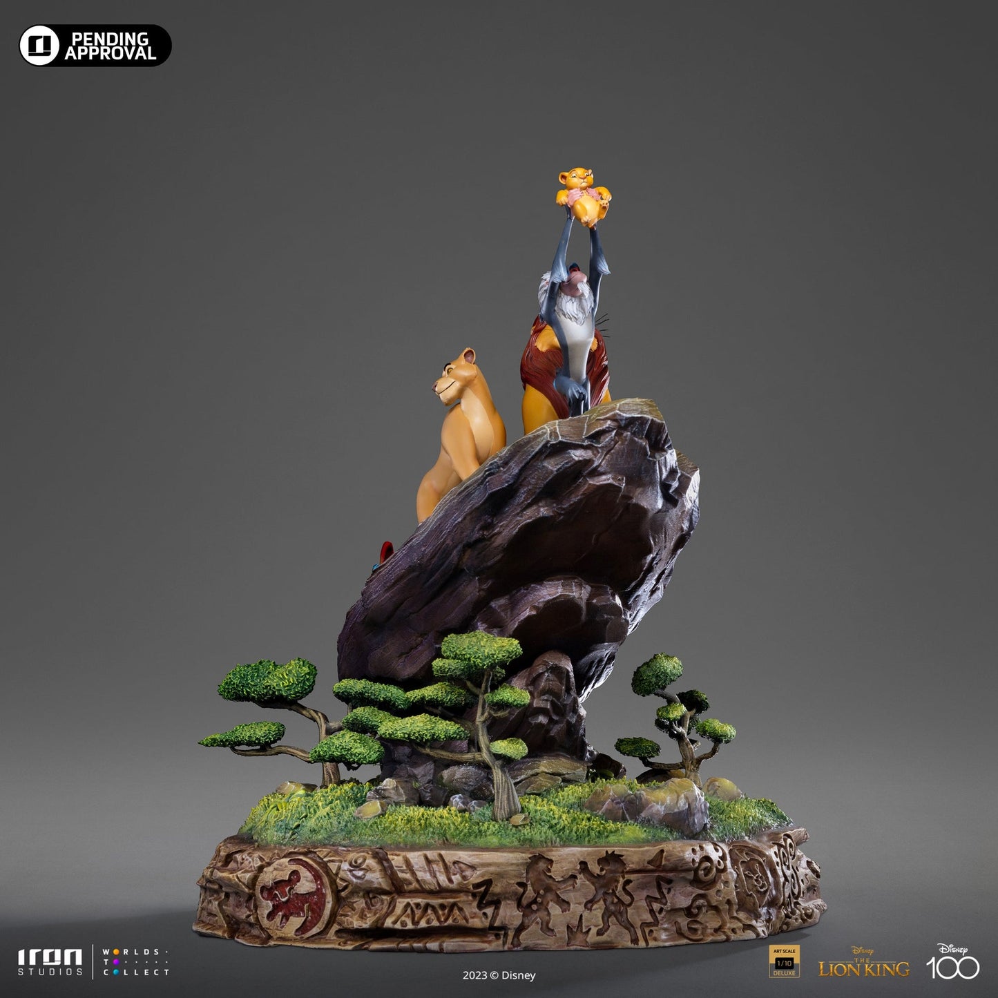 Statue Lion King Deluxe - Disney 100th - The Lion King - Art Scale 1/10 - Disney Classics