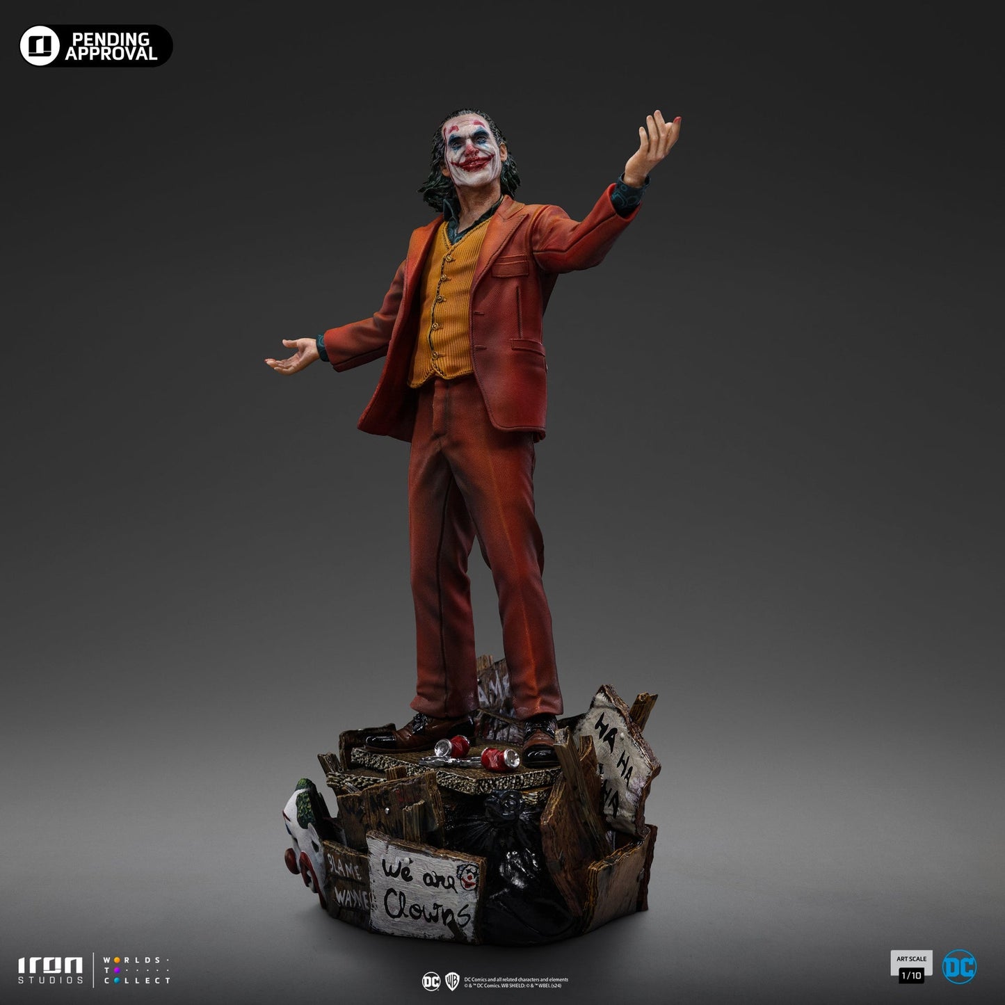 Joker (Arthur Fleck) Statue - Joker - Art Scale 1/10 - DC Comics
