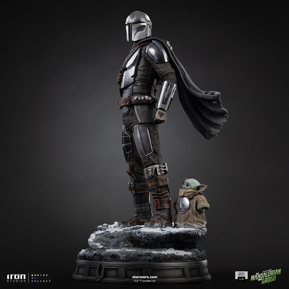 Statue The Mandalorian and Grogu - The Mandalorian Movie - Legacy Replica 1/4 - The Mandalorian & Grogu