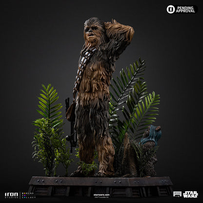 Statue Chewbacca and Tokkat - Star Wars - Art Scale 1/10