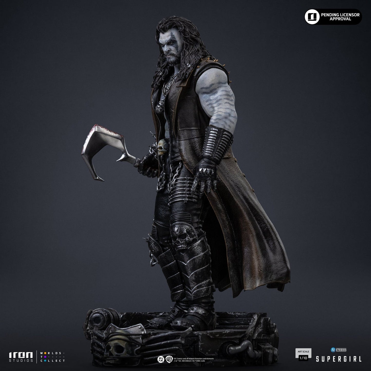 Lobo Statue - Supergirl Movie - Art Scale 1/10 - DC Comics