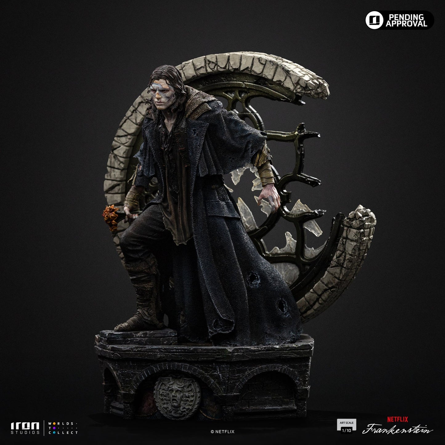 Frankenstein's Monster Statue - Guillermo Del Toro's Frankenstein - Art Scale 1/10